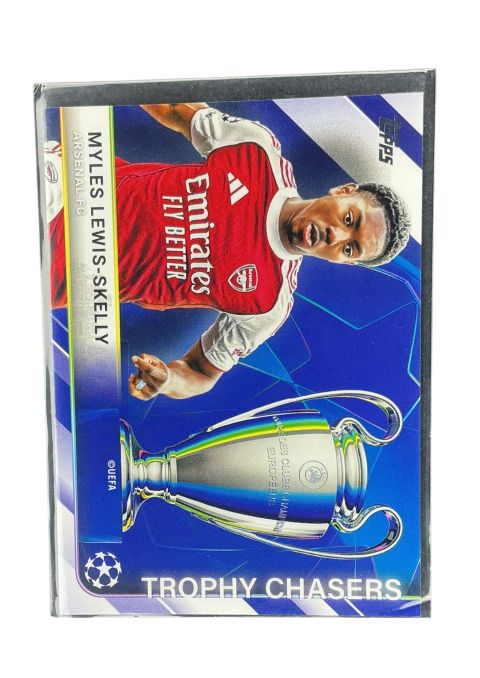 2025-26 Topps Chrome UEFA Club Competition Trophy Chaser Myles Lewis Skelly #TC-26 Front
