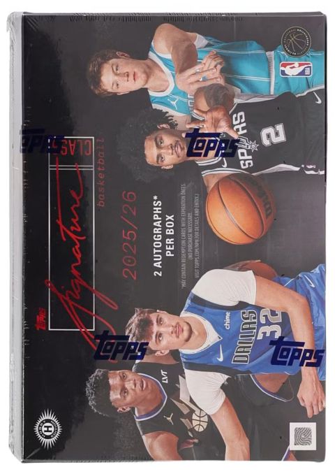 2025-26 Topps Signature Class Basketball Factory Sealed Hobby