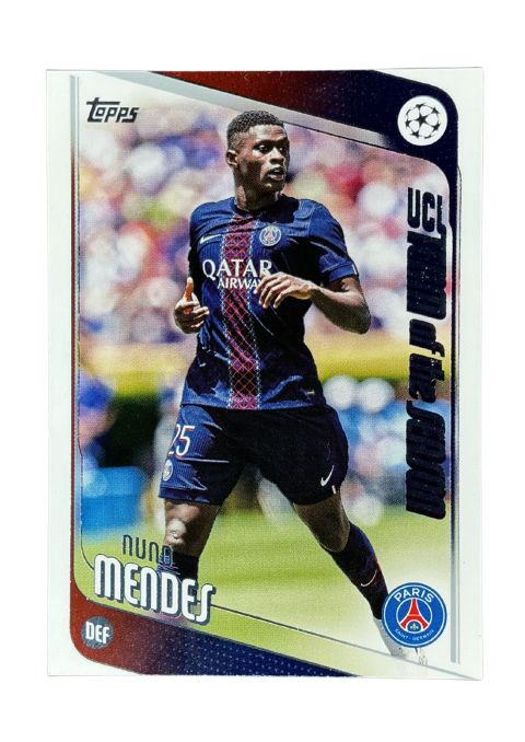 2025-26 Topps UEFA Club Competitions Nuno Mendes #69 Front