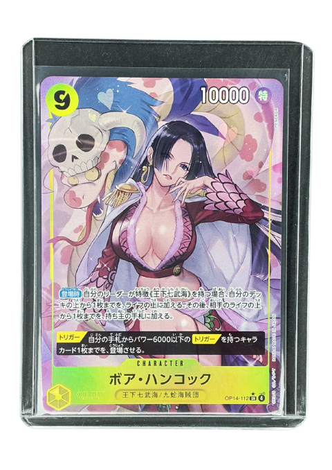 2025 One Piece Boa Hancock SR Alt Art #OP14-112 Front