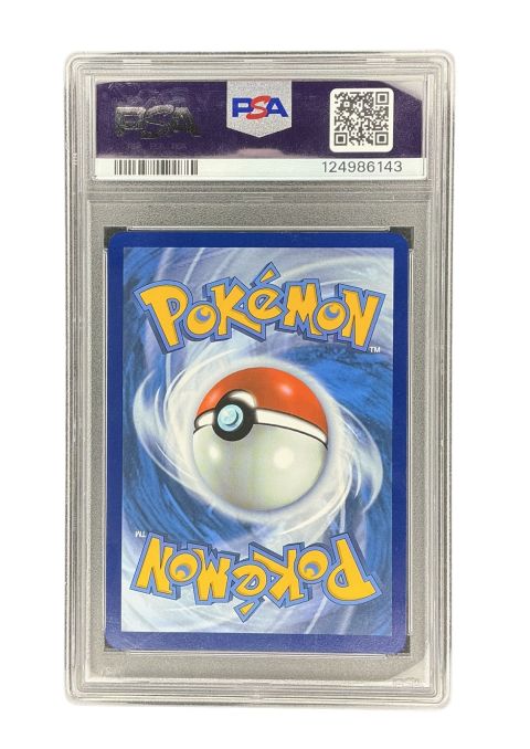 2025 Pokemon Destined Rivals Team Rocket's Raticate IR EN #202 PSA 9 Back