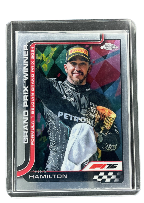 2025 Topps Chrome Formula 1 Lewis Hamilton #106
 Front
