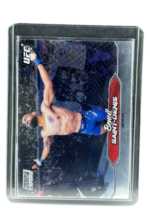 2025 Topps Chrome Stadium Club Ufc Benoit Saint-Denis #C-149
 Front