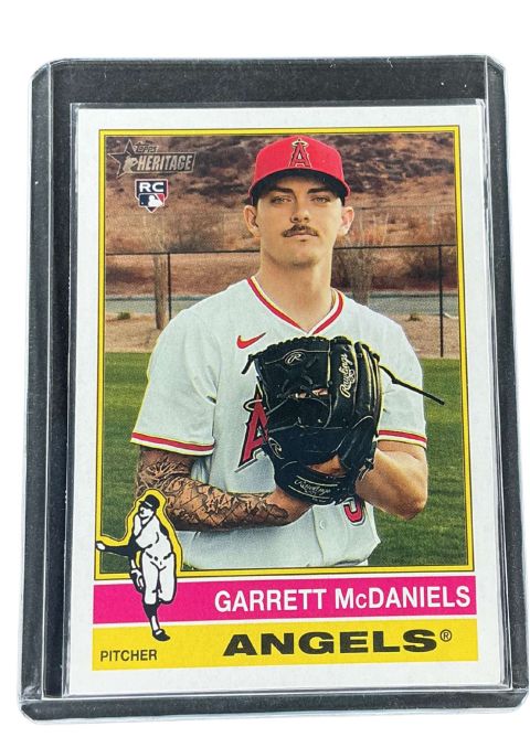 2025 Topps Heritage Garrett Mcdaniels #578
 Front