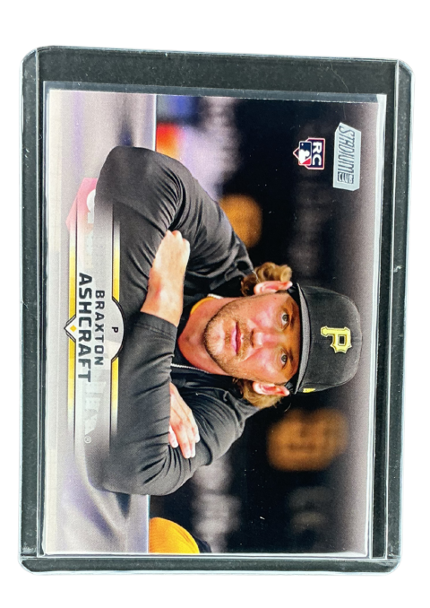 2025 Topps Stadium Club Baseball Braxton Ashcraft Rc #190
 Front