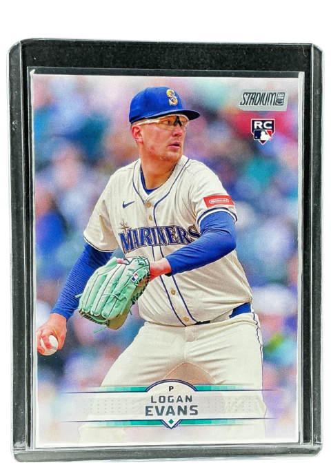 2025 Topps Stadium Club Baseball Logan Evans Rc #52
 Front