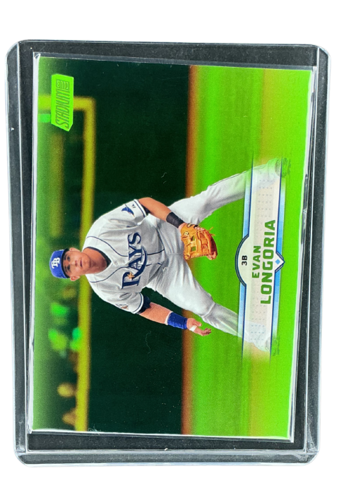 2025 Topps Stadium Club Evan Longoria Lime Green #110
 Front