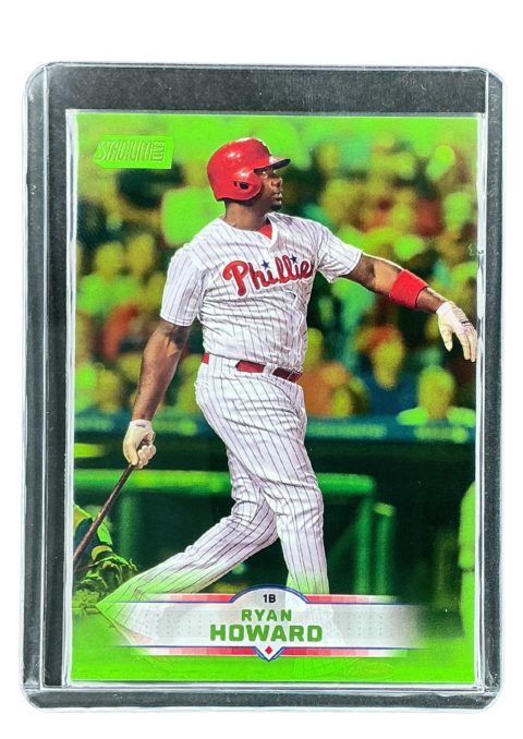 2025 Topps Stadium Club Ryan Howard Lime Green #148
 Front