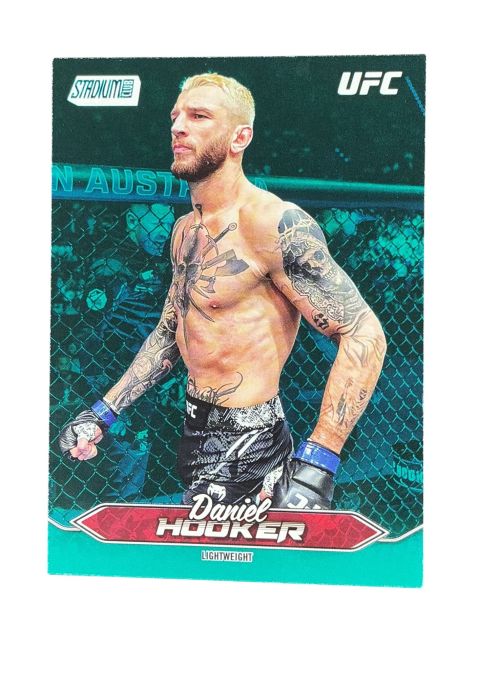 2025 Topps Stadium Club UFC Daniel Hooker Green Parallel #184 Front