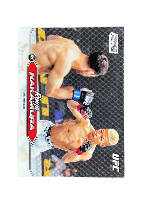 2025 Topps Stadium Club UFC Rinya Nakamura RC #9 Front