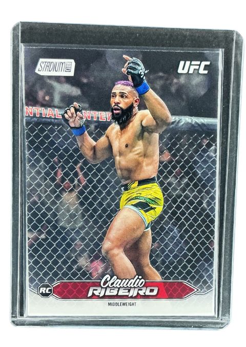 2025 Topps Stadium UFC Claudio Ribeiro #128
 Front
