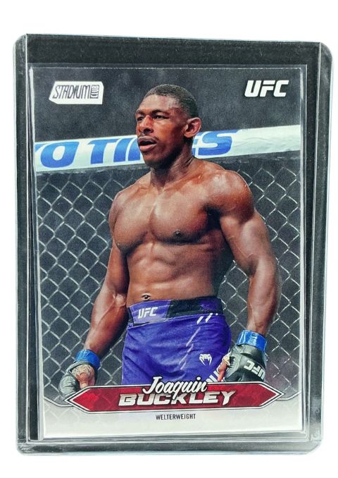 2025 Topps Stadium UFC Joaquin Buckley #121
 Front