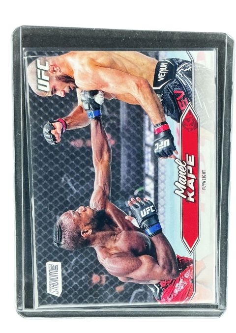 2025 Topps Stadium UFC Manel Kape #18
 Front