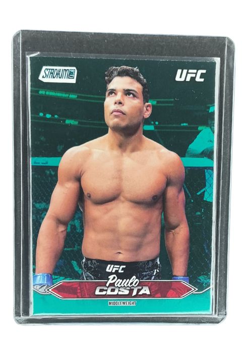 2025 Topps Stadium UFC Paulo Costa Teal #108
 Front