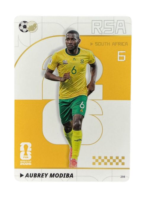 2026 Panini x Kayou FIFA World Cup Aubrey Modiba #298 Front