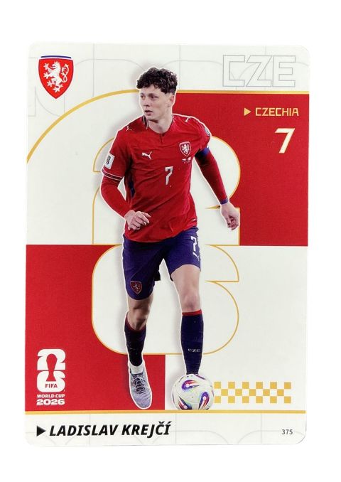 2026 Panini x Kayou FIFA World Cup Ladislav Krejci #375 Front