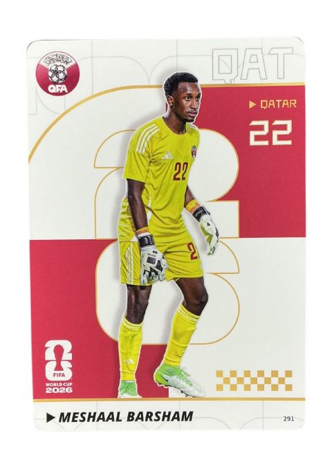 2026 Panini x Kayou FIFA World Cup Meshaal Barsham #291 Front