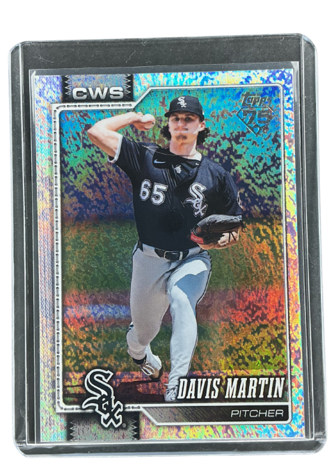 2026 Topps 75 Series 1 Baseball Davis Martin Foil #281
 Front