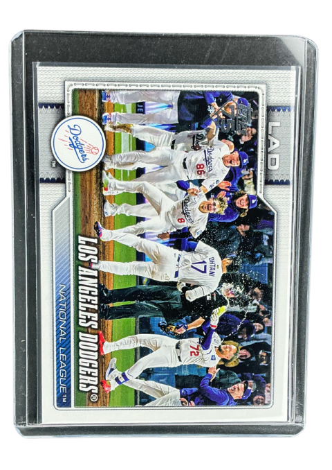 2026 Topps 75 Series 1 Los Angeles Dodgers #256
 Front