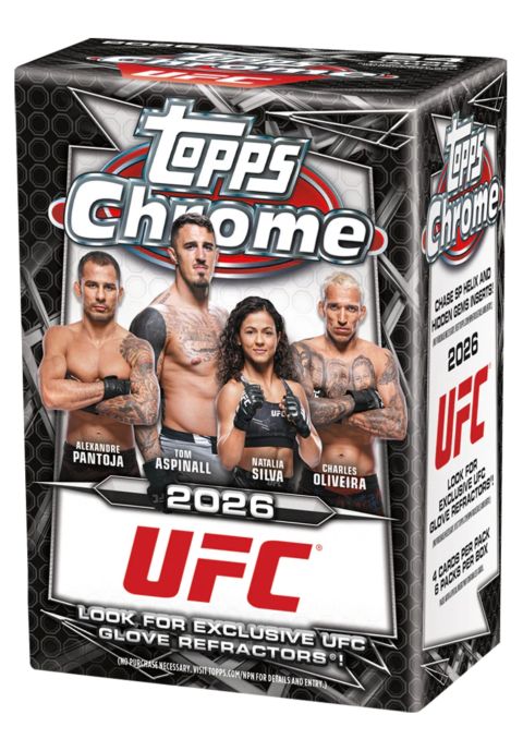 2026 Topps Chrome UFC Factory Sealed Blaster