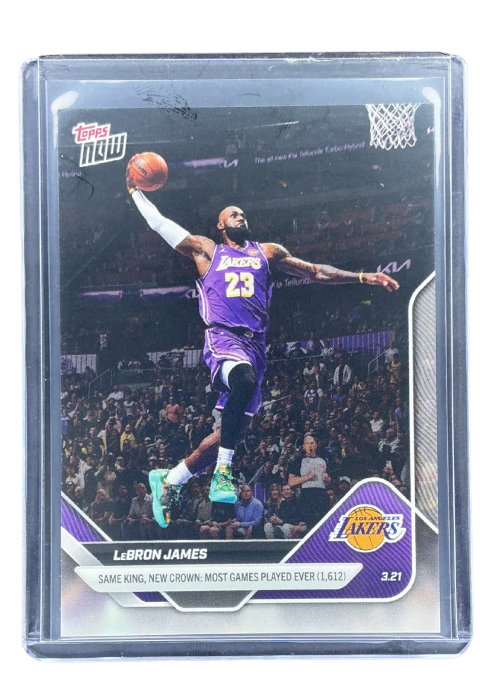 2026 Topps Now Lebron James #221
 Front