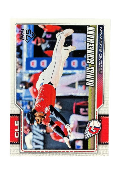 2026 Topps Series 1 75th Anniversary Daniel Schneemann #59 Front