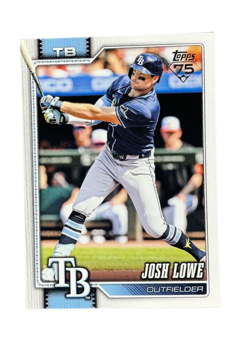 2026 Topps Series 1 75th Anniversary Jose Lowe #183 Front