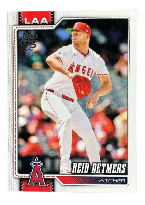 2026 Topps Series 1 75th Anniversary Reid Detmers #271 Front