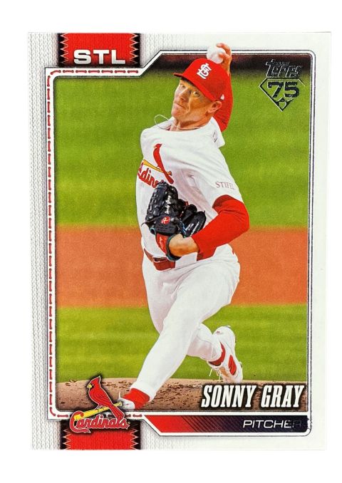 2026 Topps Series 1 75th Anniversary Sonny Gray #40 Front