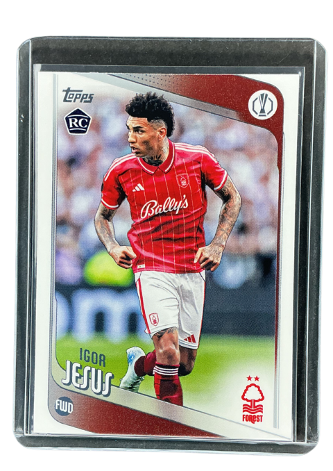 2026 Topps UEFA Club Competitions Igor Jesus Rc #161
 Front