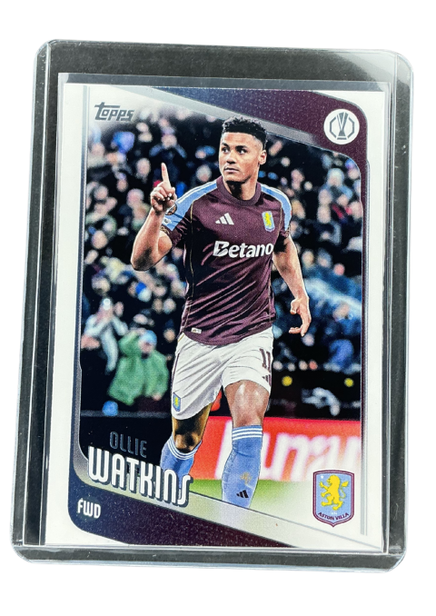 2026 Topps UEFA Club Competitions Ollie Watkins #124
 Front