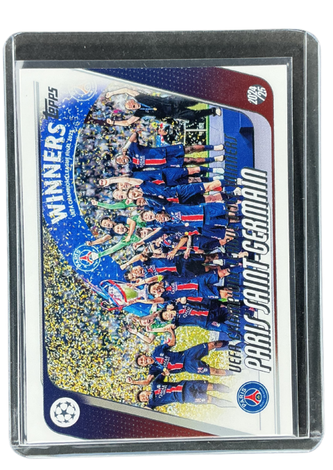2026 Topps UEFA Club Competitions Paris Saint Germain #166
 Front