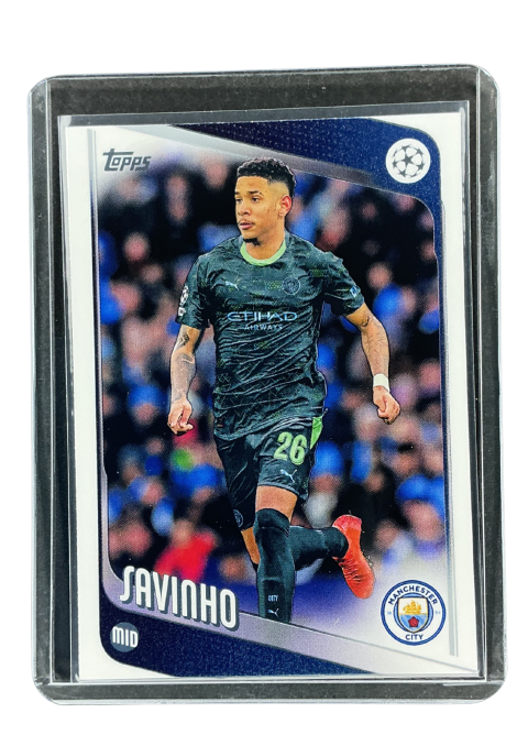 2026 Topps UEFA Club Competitions Savinho #33
 Front