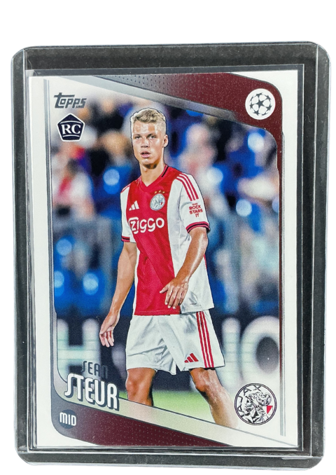 2026 Topps UEFA Club Competitions Sean Steur Rc #43
 Front