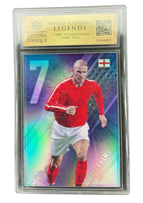 2018 Futera Unique Divid Beckham #WFL02
Front