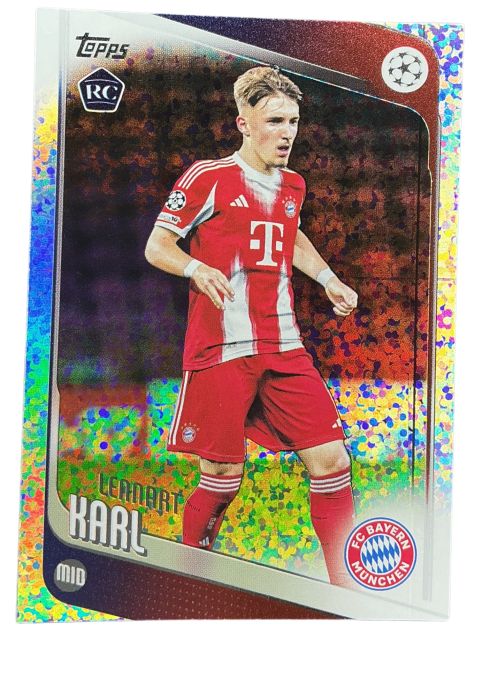 2026 Topps UEFA Club Competitions Lennart Harl RC #187
Front