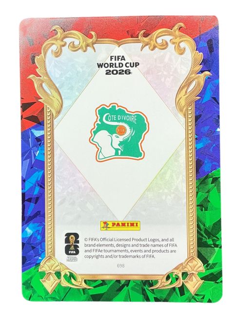 2026 Panini x Kayou Fifa World Cup Yan Diomande Gold #698
Back