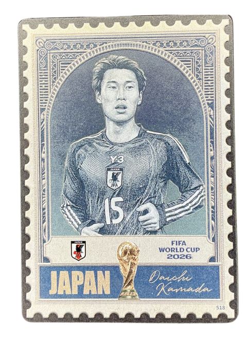 2026 Panini x Kayou Fifa World Cup Daichi Kamada Stamp #518
Front