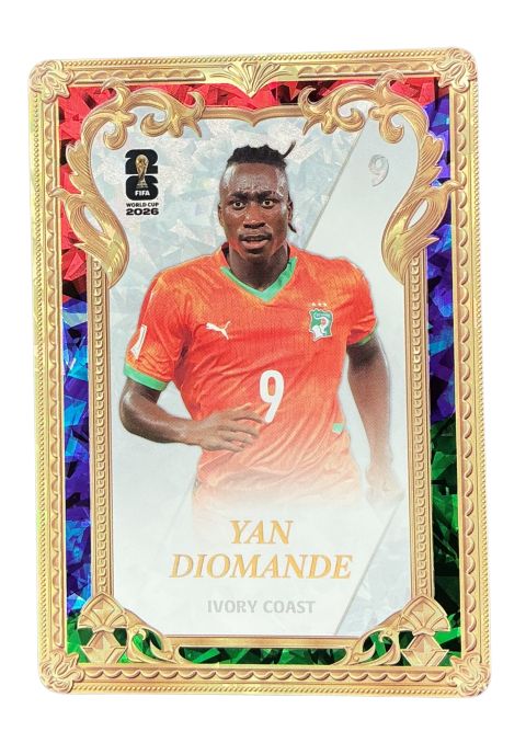 2026 Panini x Kayou Fifa World Cup Yan Diomande Gold #698
Front