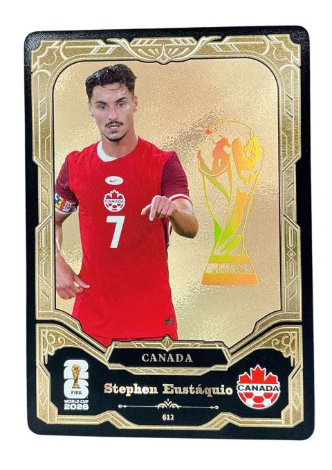 2026 Panini x Kayou Fifa World Cup Stephen Eustaquio Gold Autograph /199 #612
Front