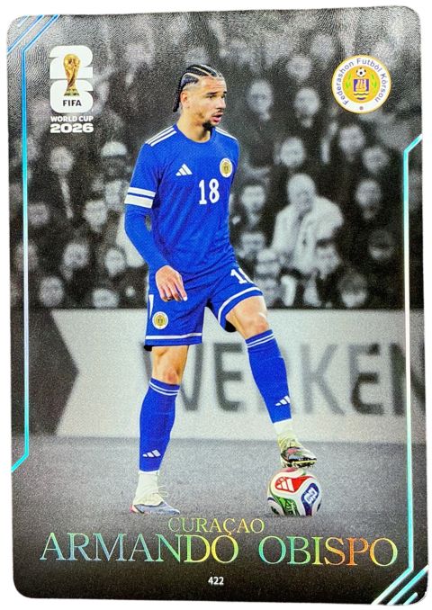 2026 Panini x Kayou Fifa World Cup Armando Obispo #422
Front