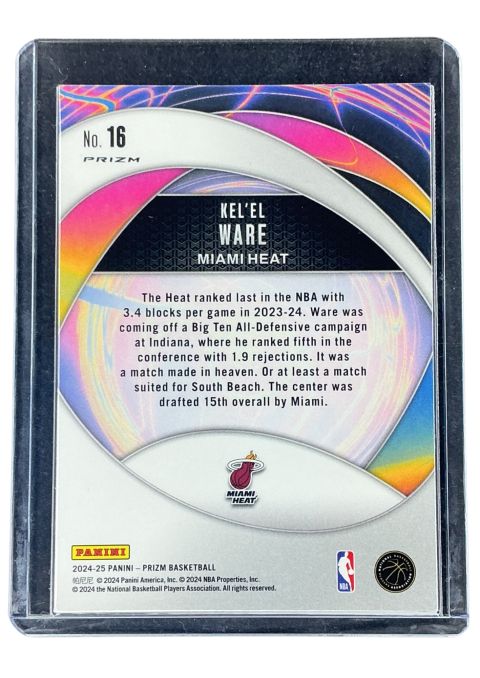 2024 Panini Donruss Optic Kel'el Ware Impact #16
Back
