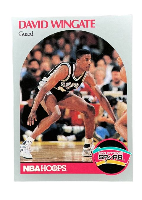 1990 NBA Hoops David Wingate #273 Front