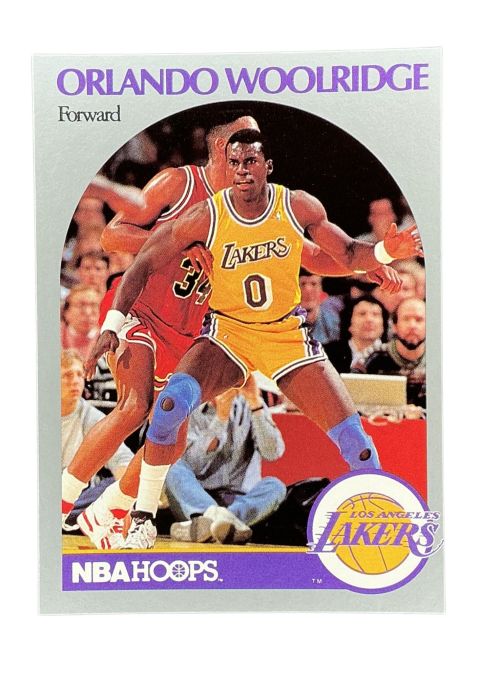 1990 NBA Hoops Orlando Woolridge #162 Front
