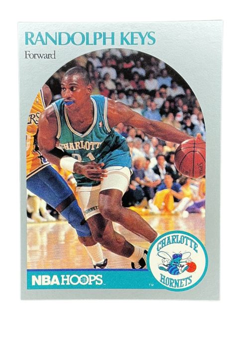 1990 NBA Hoops Randolph Keys #56 Front