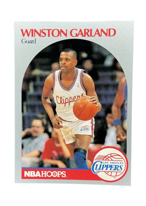 1990 NBA Hoops Winston Garland #143 Front