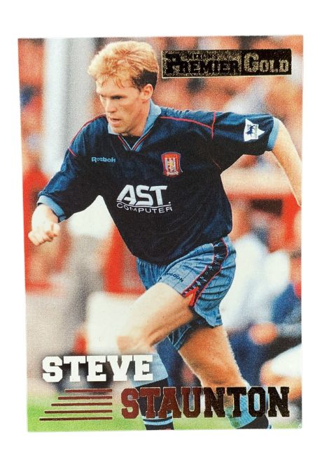 1996 Premier Gold Steve Staunton #19 Front