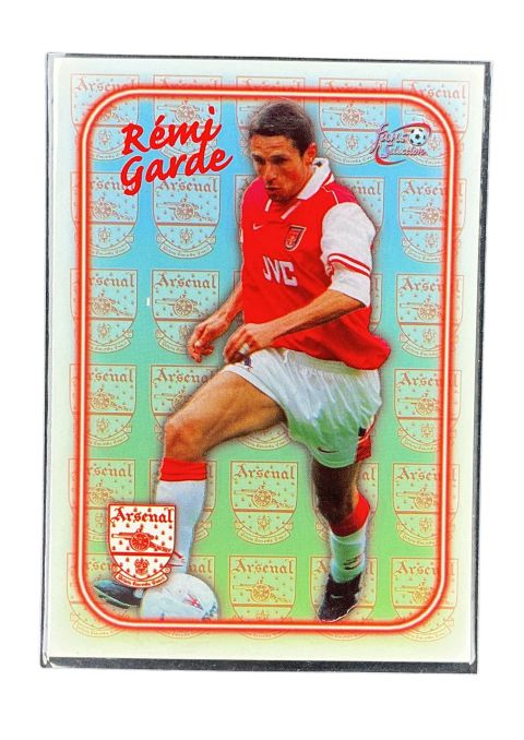 1997 Futera Fans Selection Arsenal Remi Garde #SE13 Front