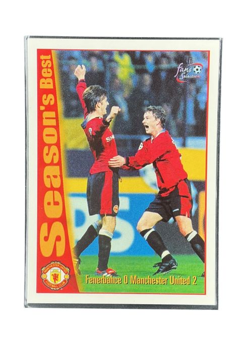 1997 Futera Fans Selection Manchester United Season Best #53 Front