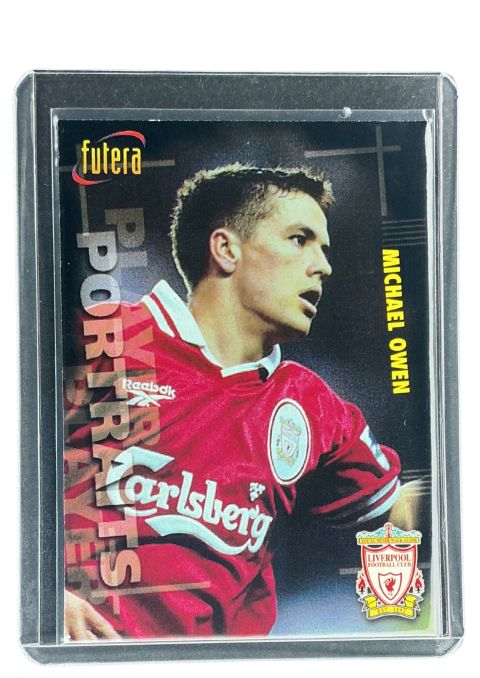 1998 Futera Liverpool Michael Owen #41
 Front